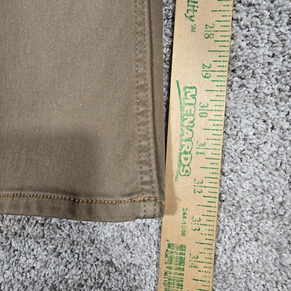 The Perfect Jean TPJ Jeans Mens 34x34 (fit 35x33) Slim Thick khaki tan stretch - Picture 7 of 10